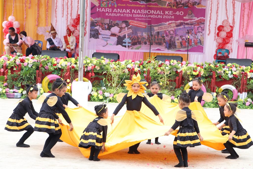 Peringatan HAN Ke-40 Kabupaten Simalungun: Keceriaan dan Komitmen Terhadap Hak Anak